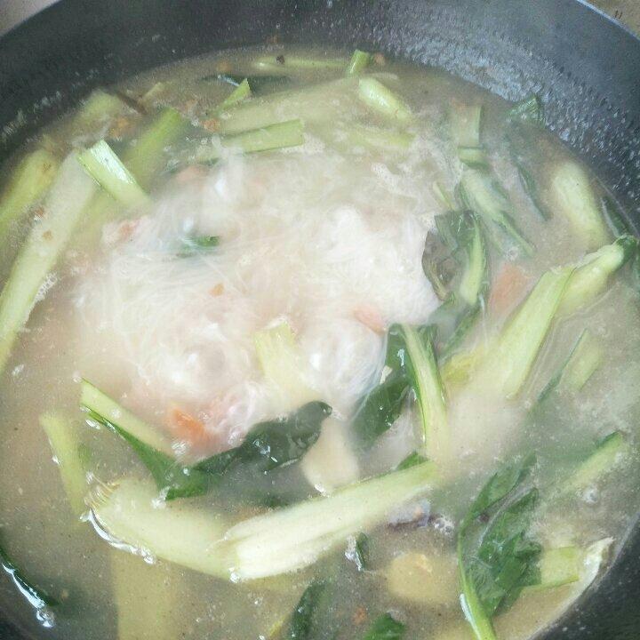青菜粉丝汤