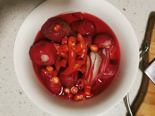 红醋泡樱桃萝卜的做法