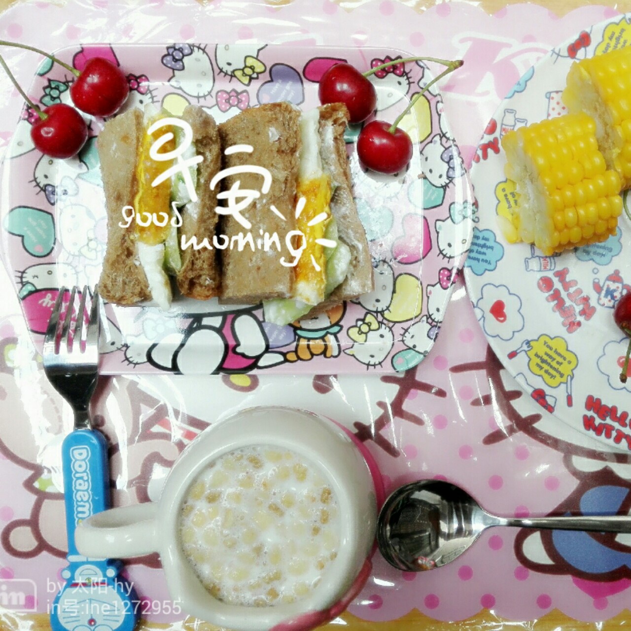 火腿芝士蛋三文治