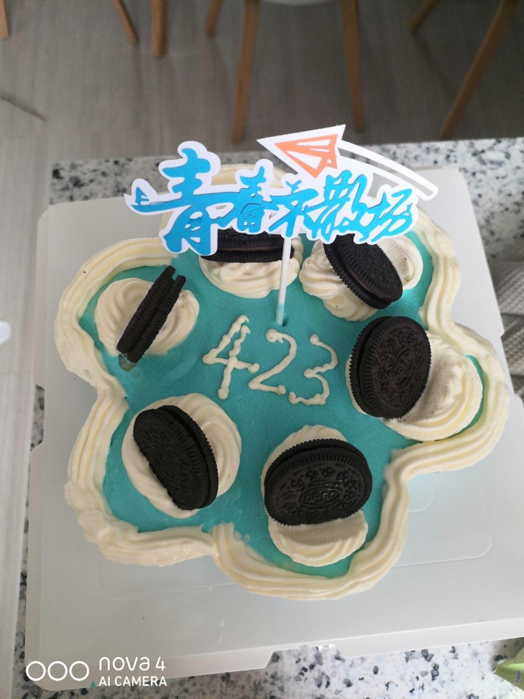 纸杯蛋糕 8寸戚风蛋糕的量