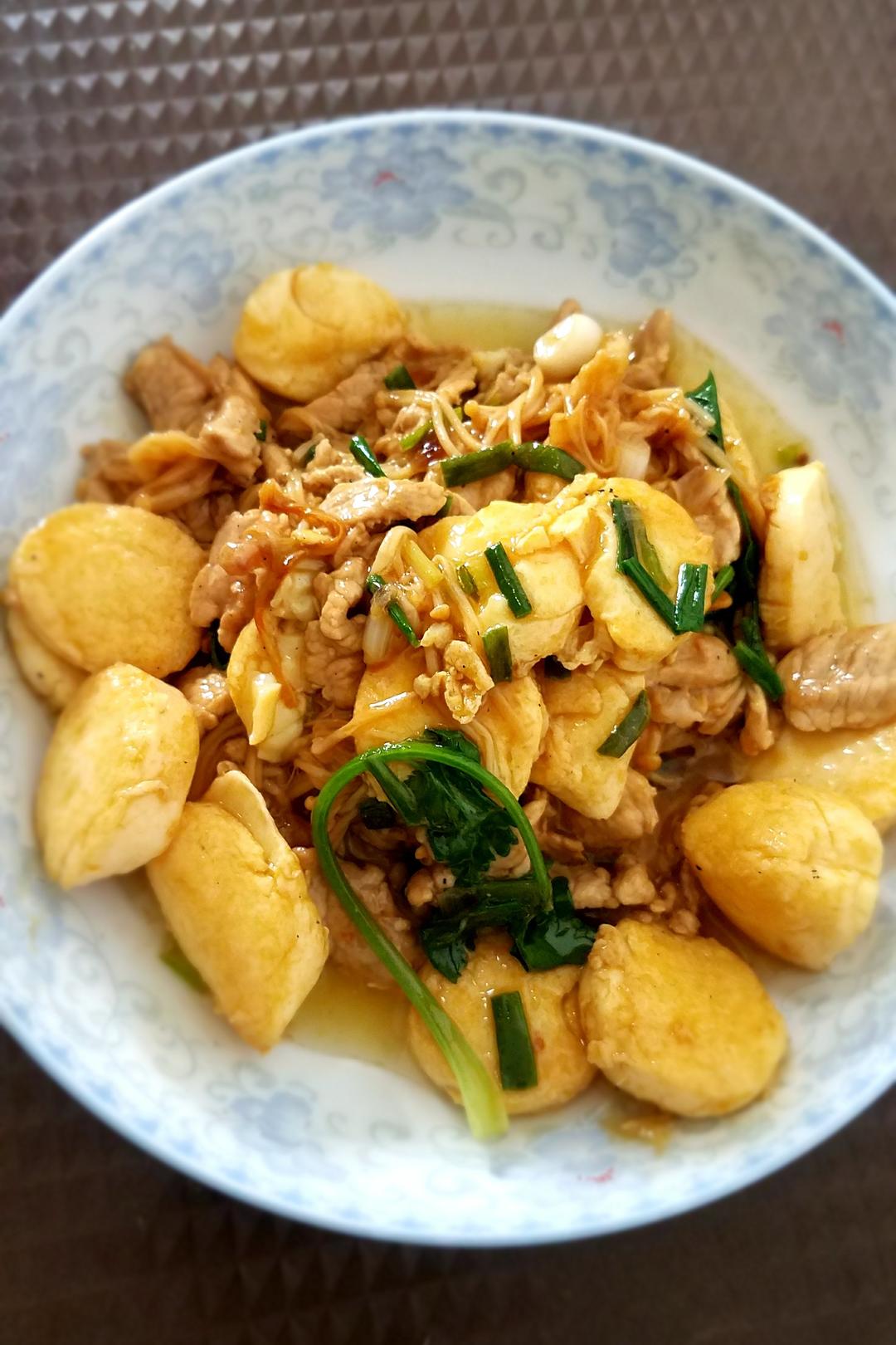 超级下饭菜--金针菇日本豆腐