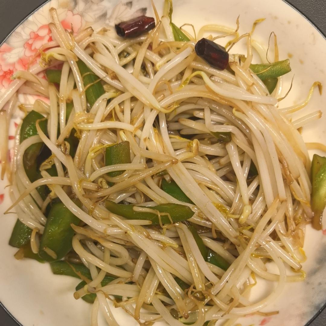 爆炒绿豆芽