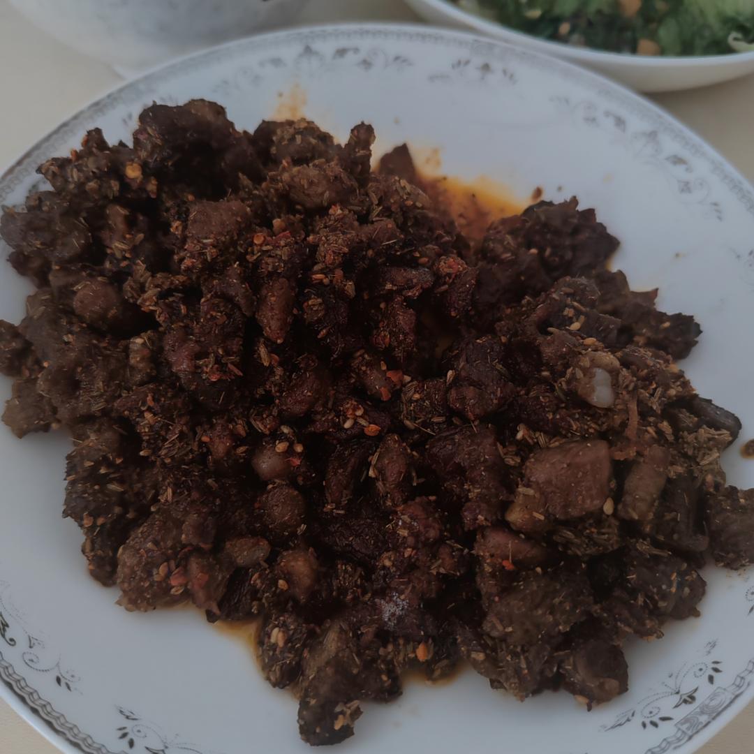 羊肉串用家里烤箱烤出明火烧烤的味道！