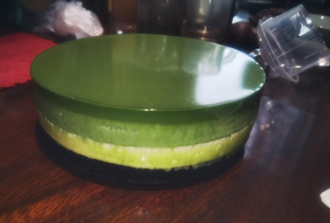 抹茶酸奶慕斯