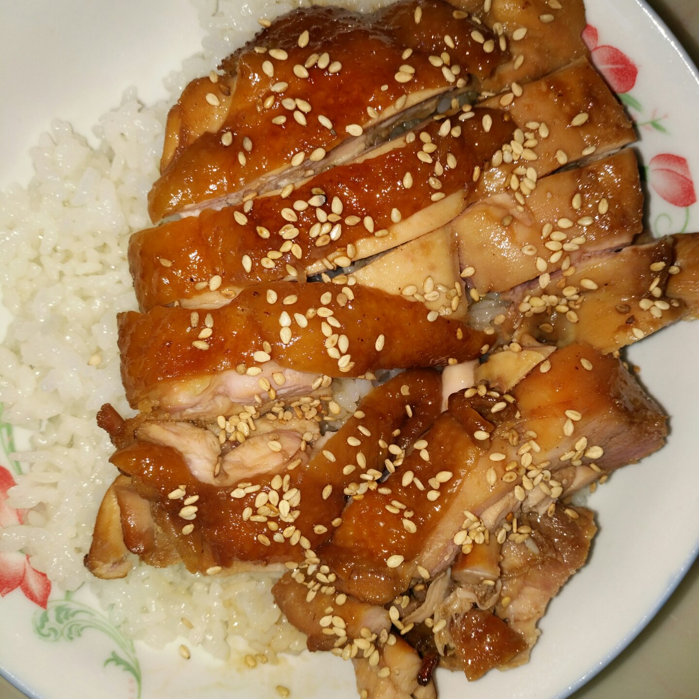 照烧鸡腿饭