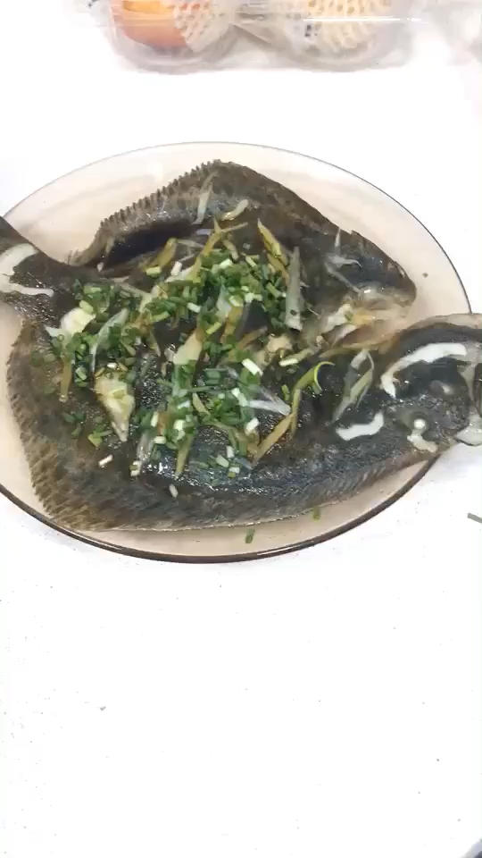 清蒸多宝鱼