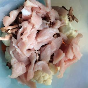 宝宝猪肉杂菜饼（辅食篇）的做法 步骤2