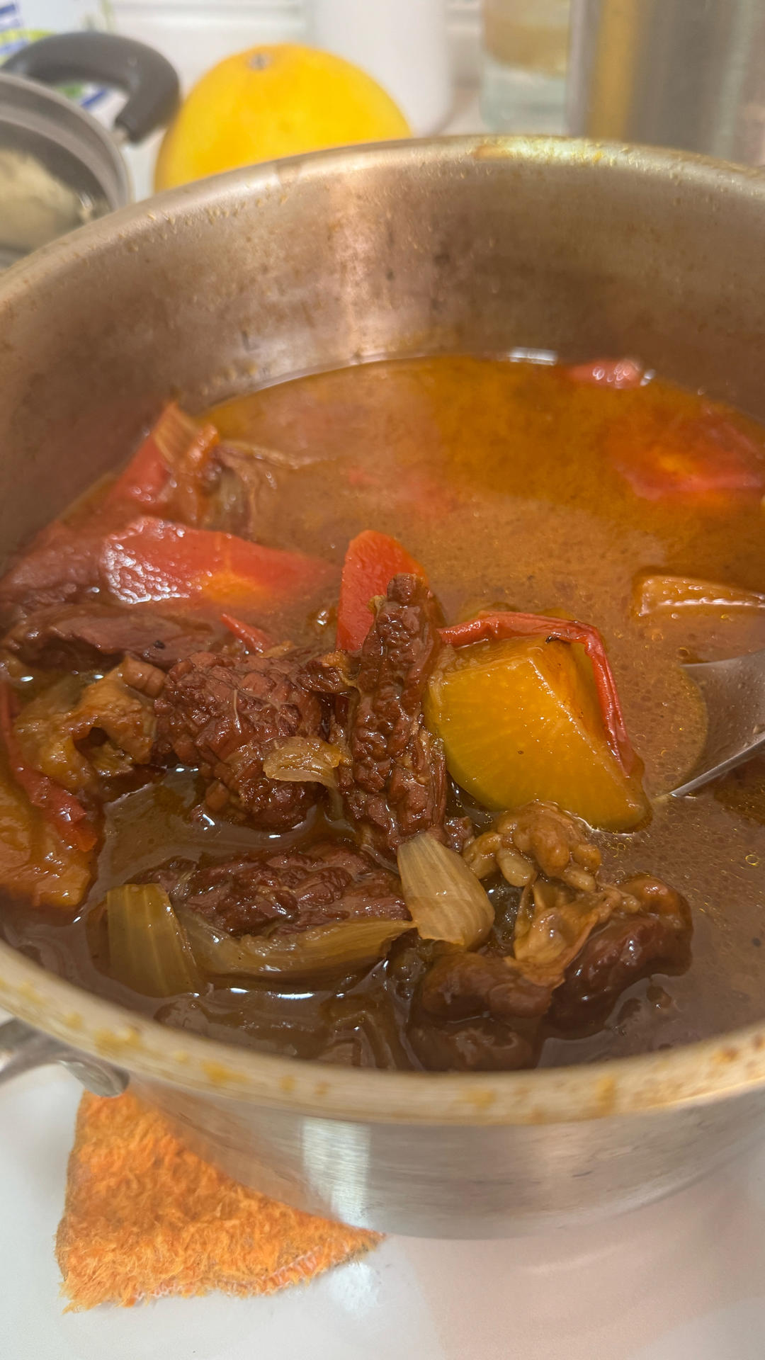 番茄土豆炖牛腩