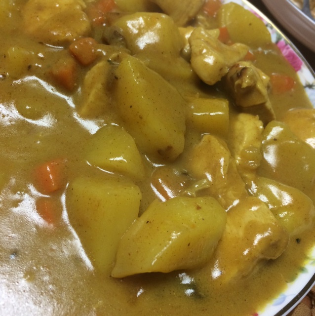 咖喱鸡饭