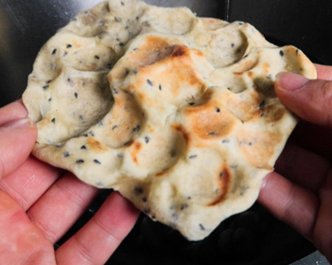 美食达摩院丨陕西石子馍，风味独道，咸香可口，外酥里脆！