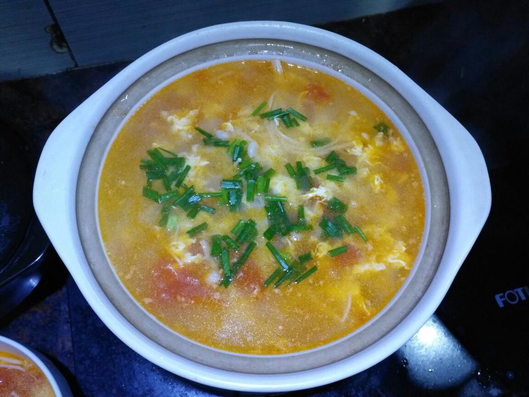 好喝到爆的西红柿鸡蛋汤