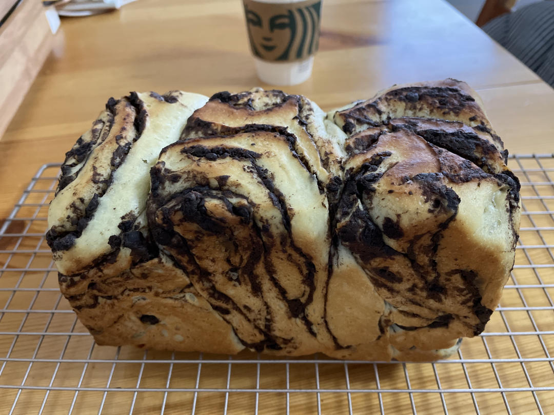 牛奶奥利奥吐司