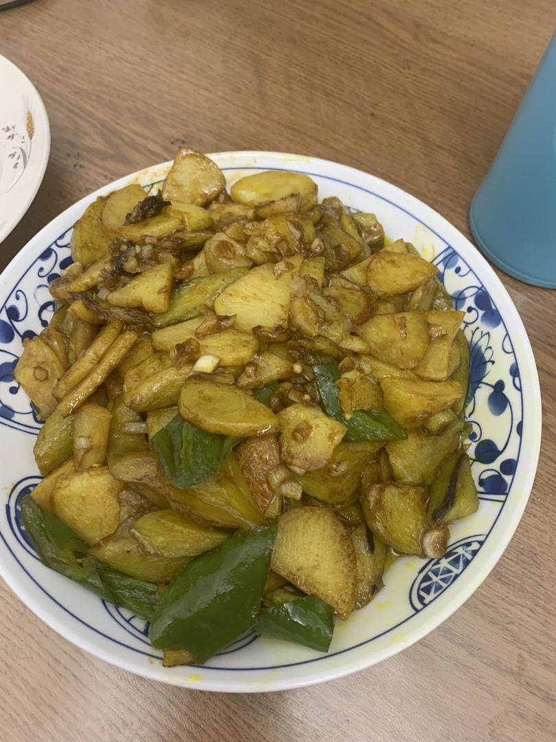 超级下饭的地三鲜