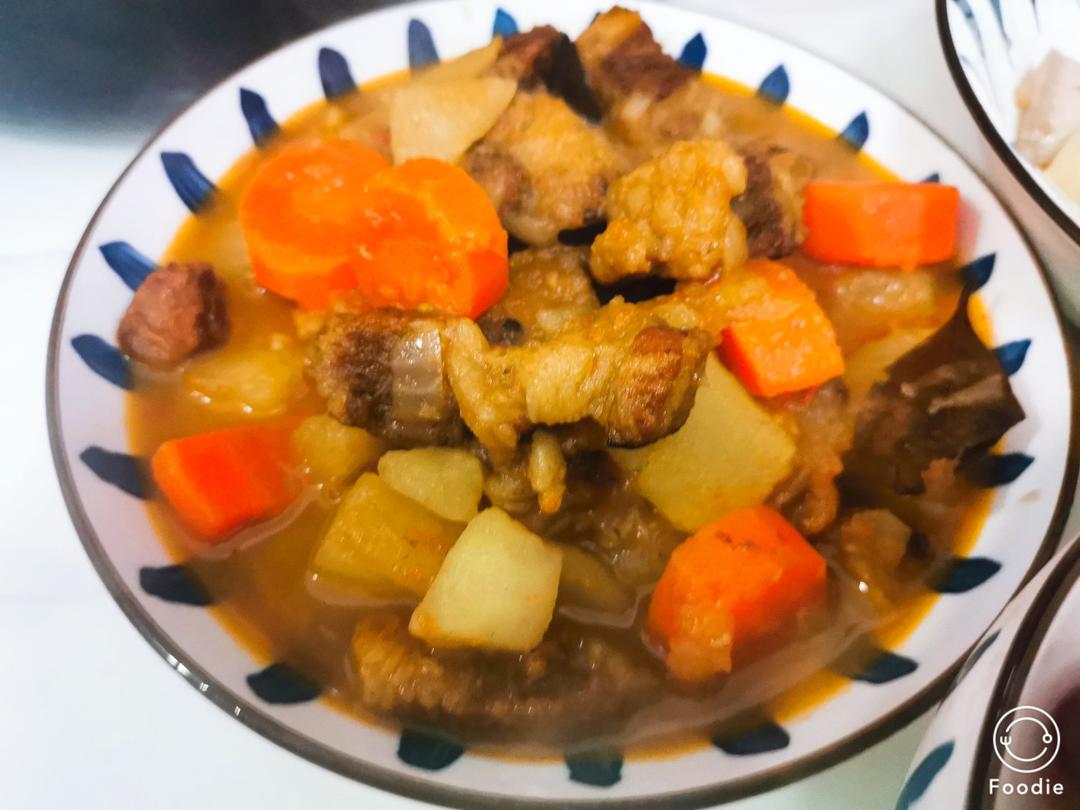 番茄土豆炖牛腩