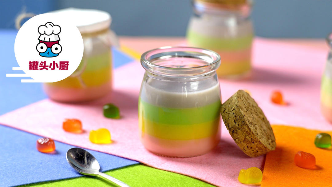 QQ糖彩虹布丁 QQ糖彩虹布丁