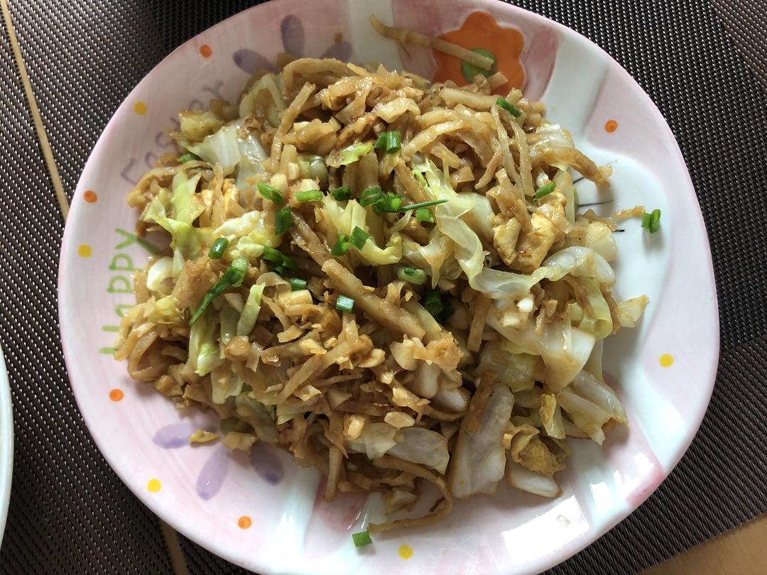 老北京素炒饼(肉炒饼)