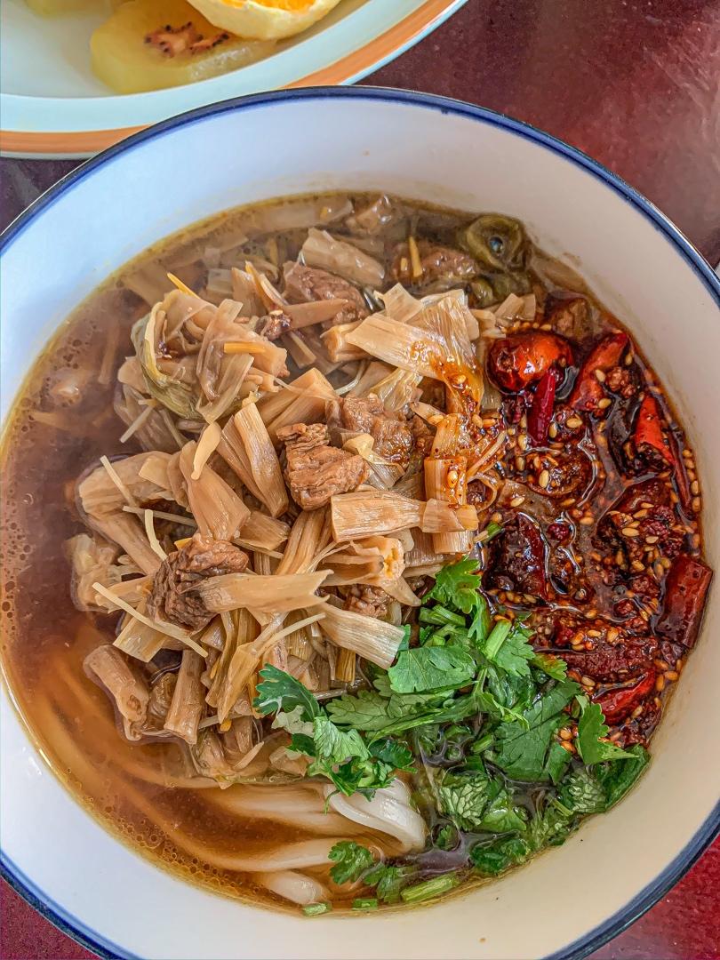 黄花牛肉面
