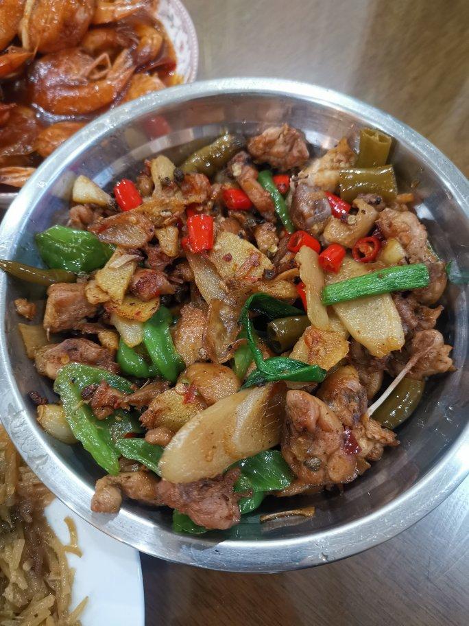 青椒童子鸡