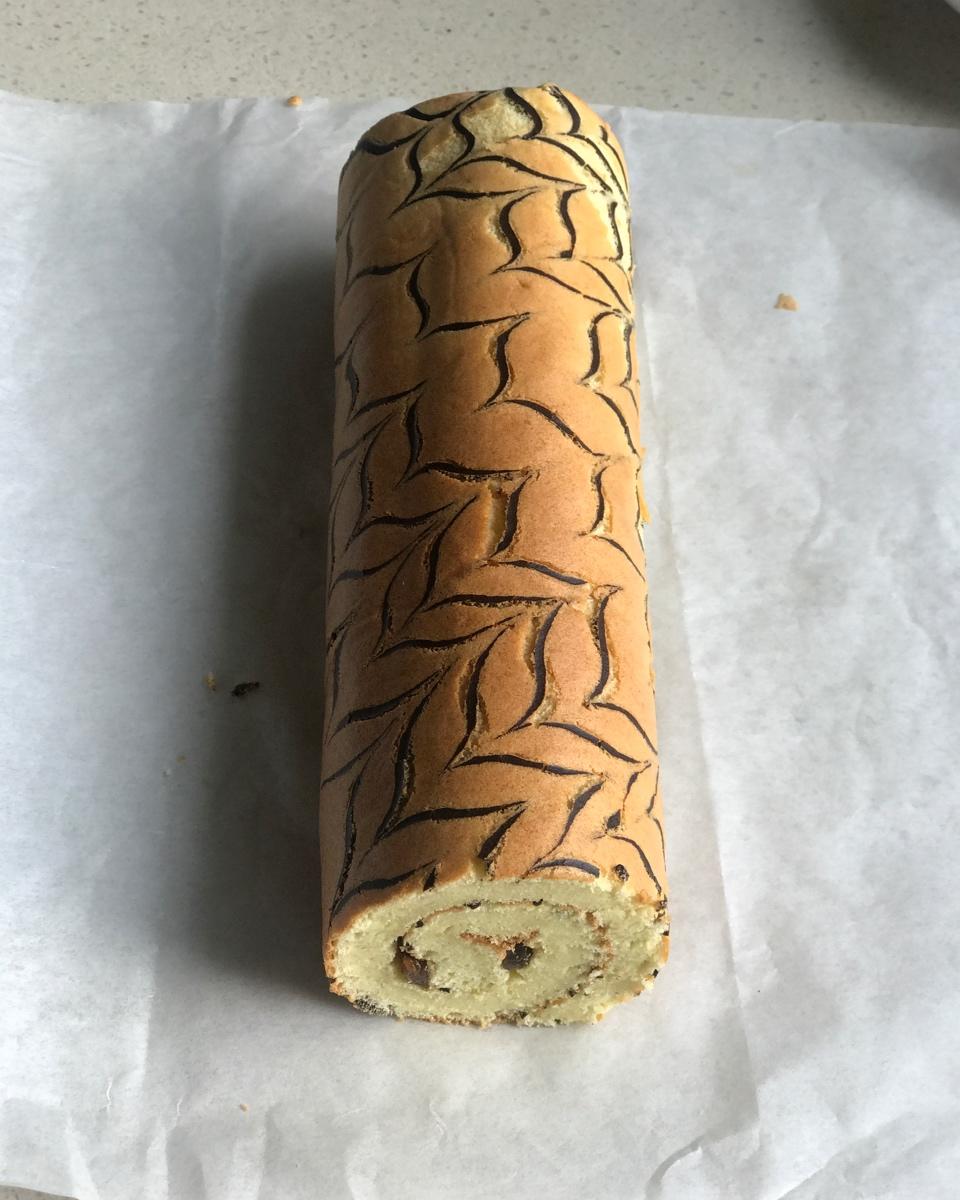 千叶纹蛋糕卷
