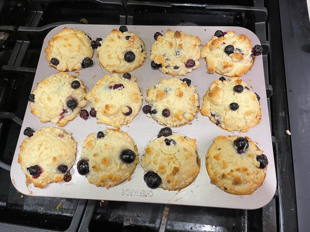 PH大师的金宝顶蓝莓马芬