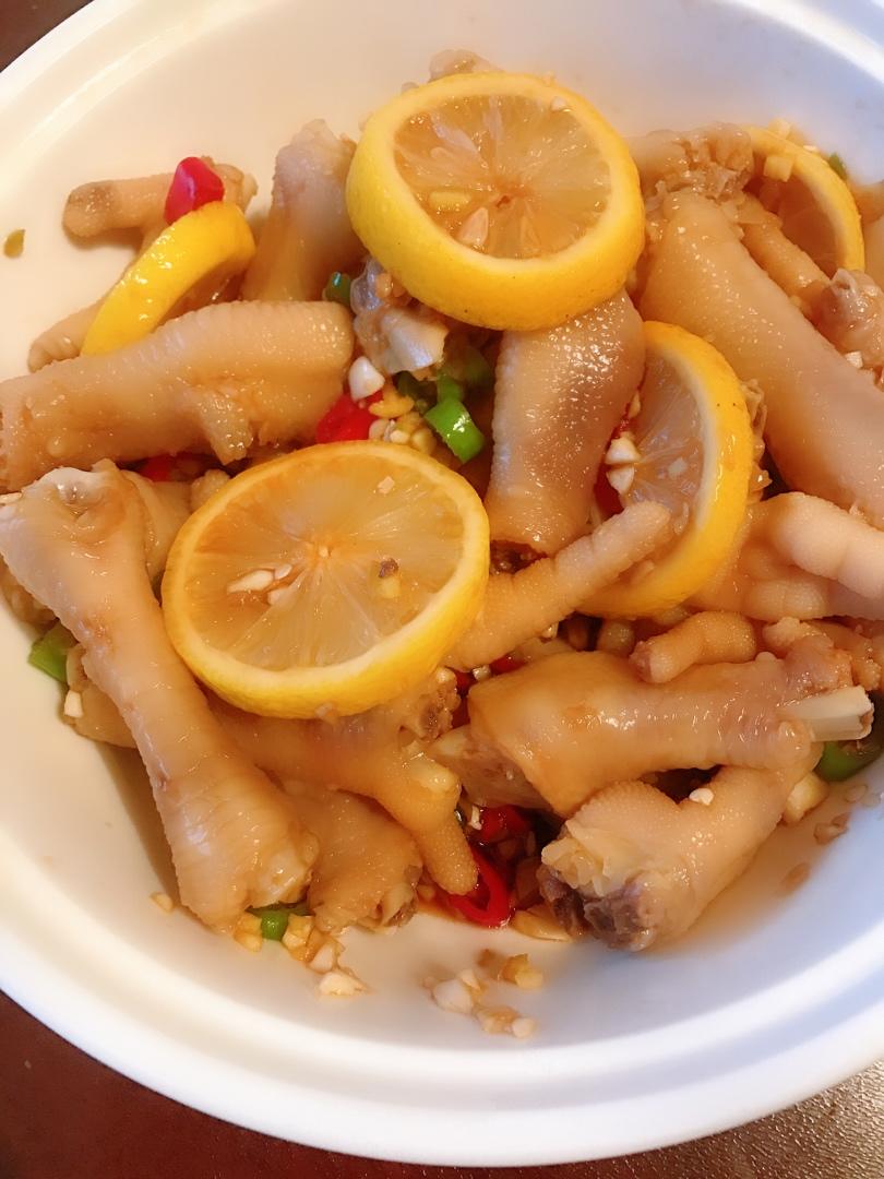 【柠檬酸辣鸡爪】自制超级无敌美味的网红鸡爪