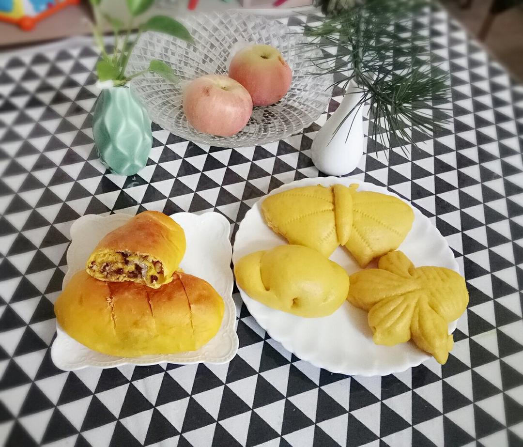 麻薯核桃夹心软欧包