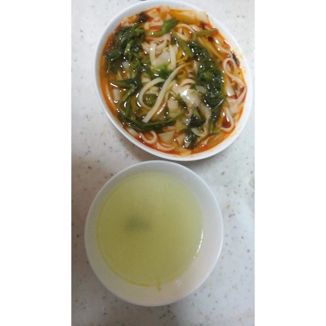 葱油汤面