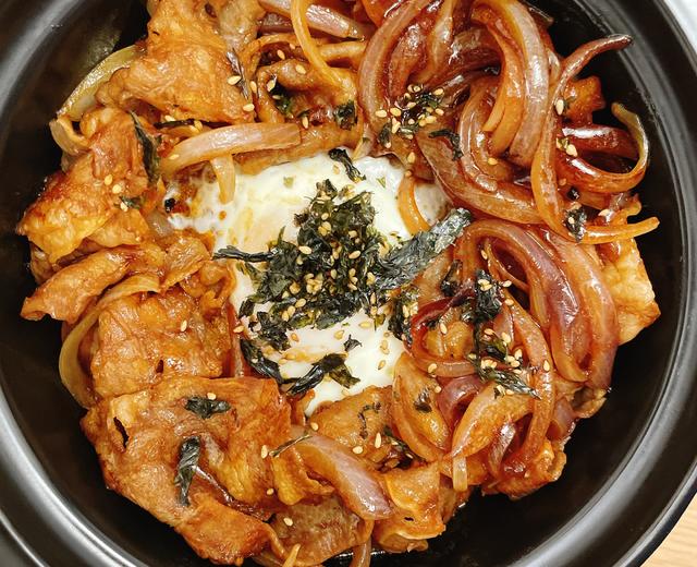 日式照烧肥牛丼 | 体验肉里找饭的满足感！