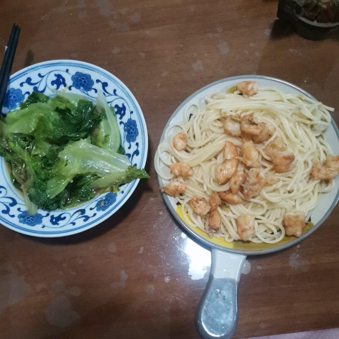 白灼青菜(素菜)