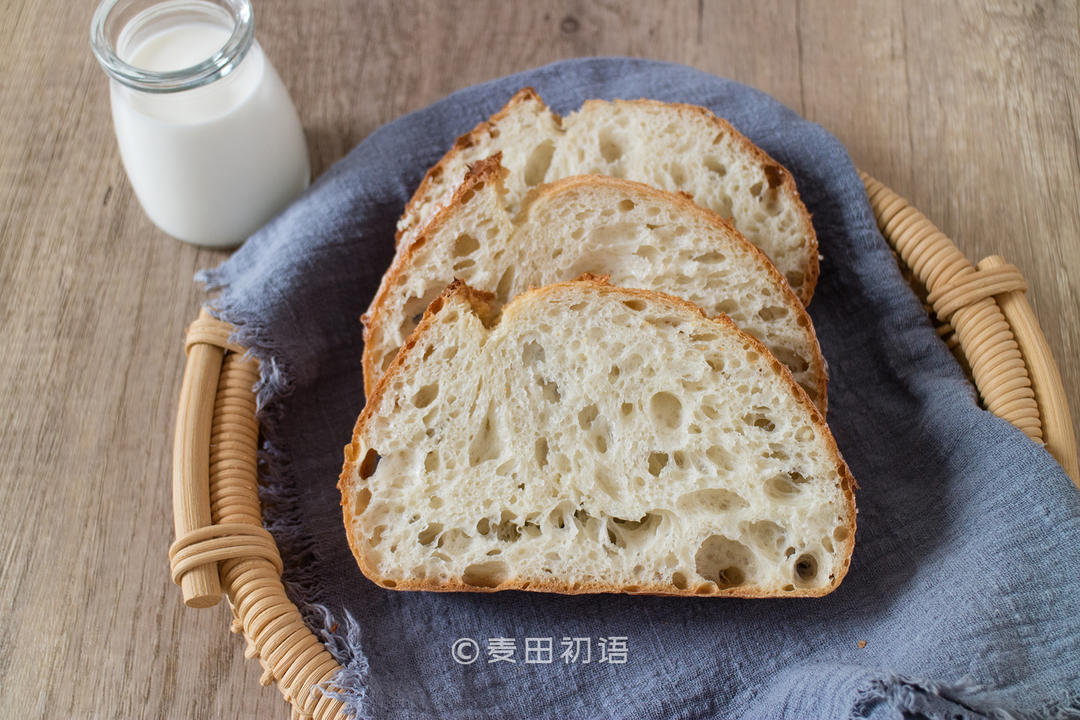 纯奶手撕吐司的做法 步骤1