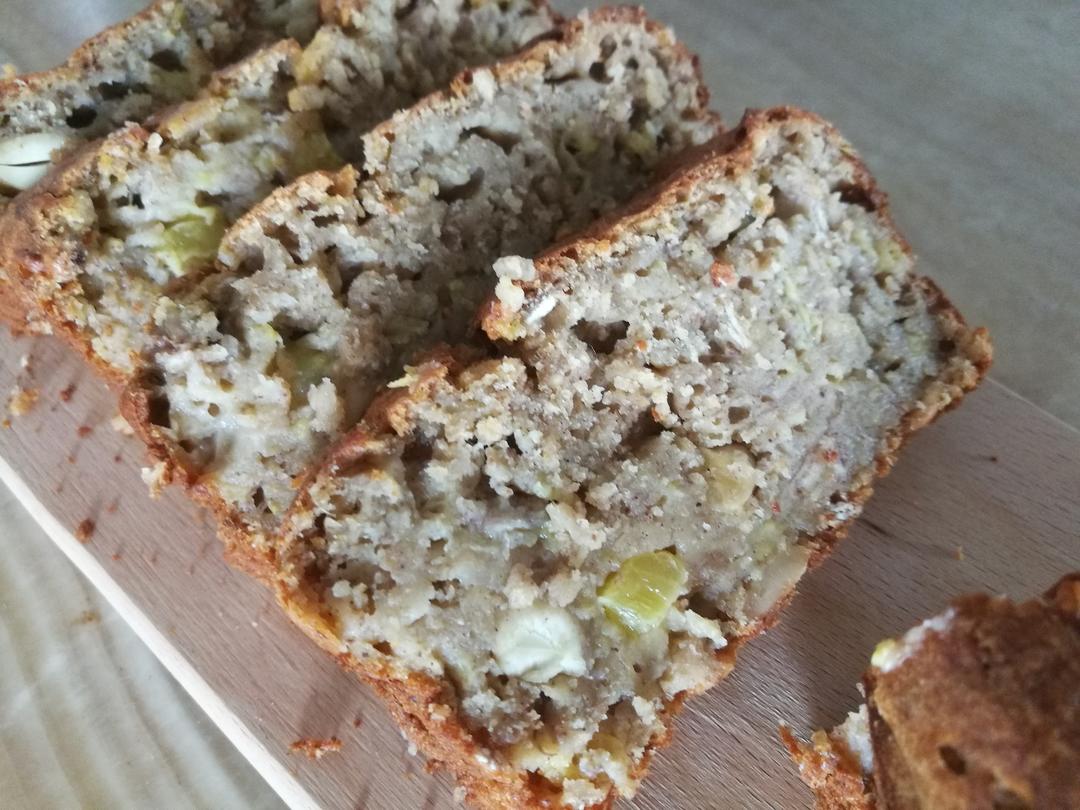 菠萝香蕉快手面包丨健康·烘焙