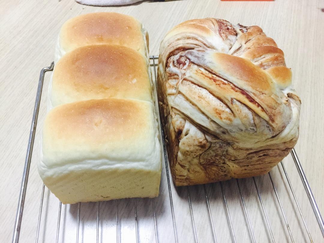 酸奶吐司～17小时冷藏中种法