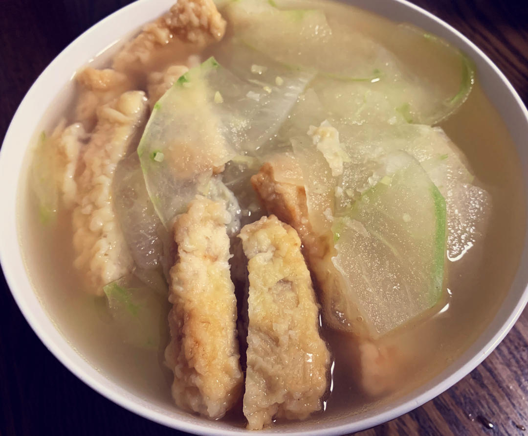 玉璃心不想改名做的厨师长教你冬瓜酥肉汤的创新做法肉质酥软汤鲜味美