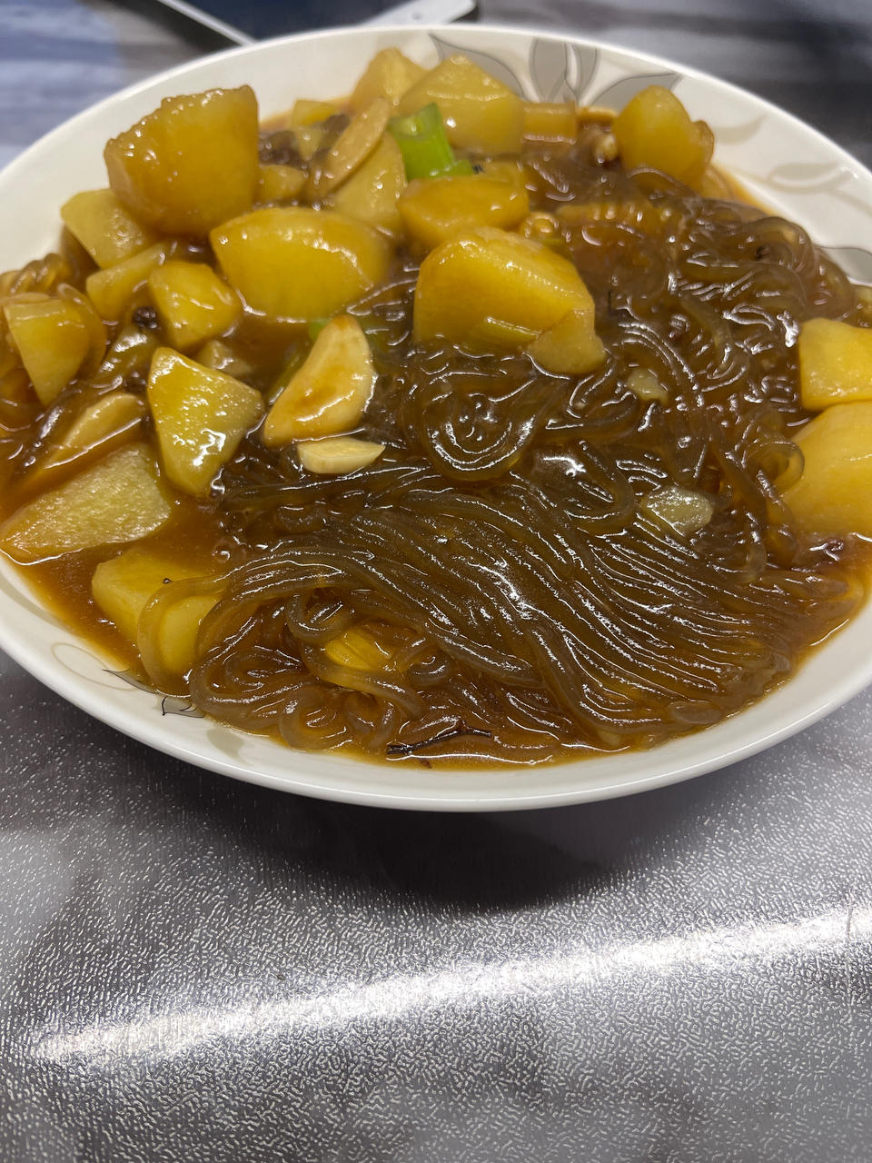 土豆炖粉条（无肉版）