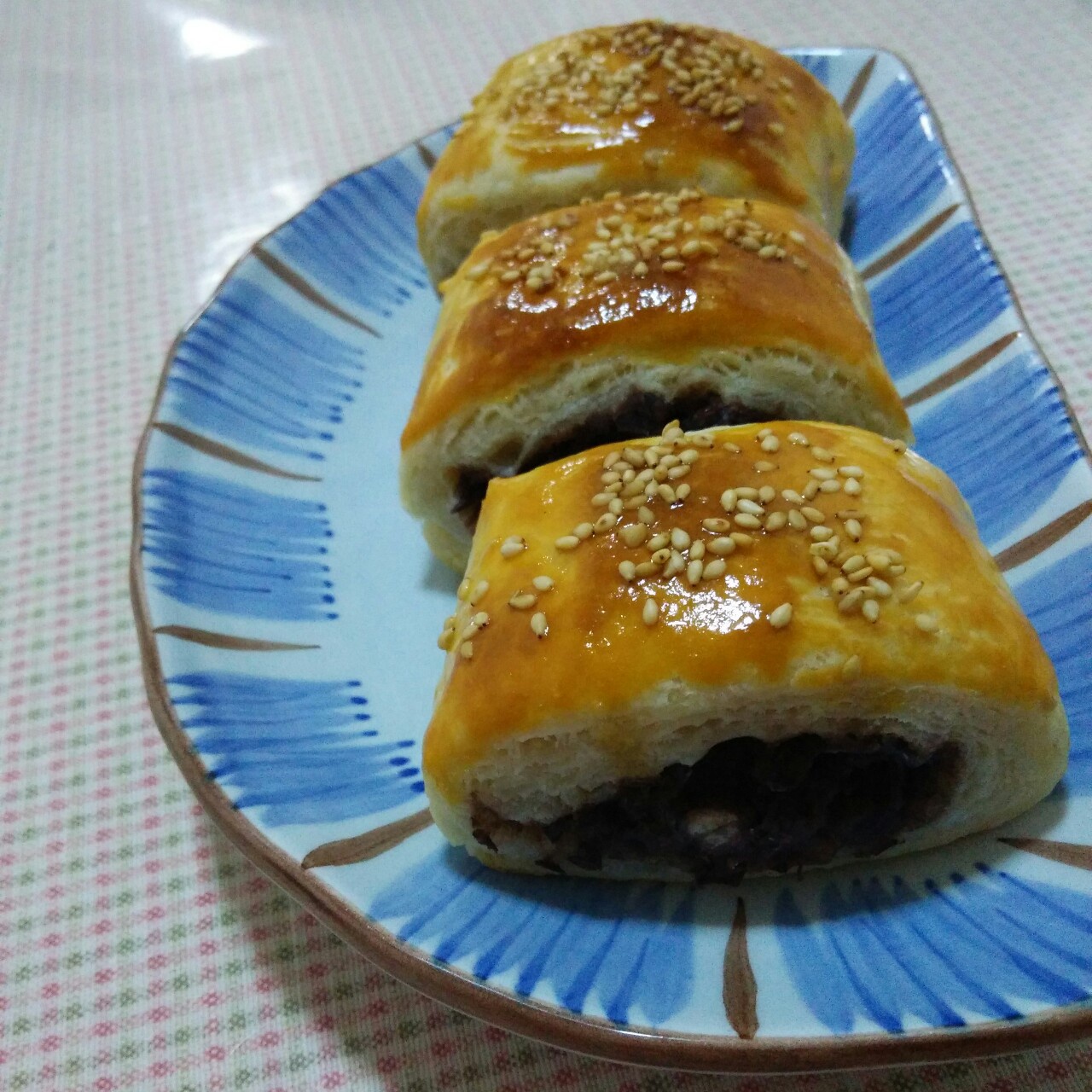 预热中秋之豆沙一口酥