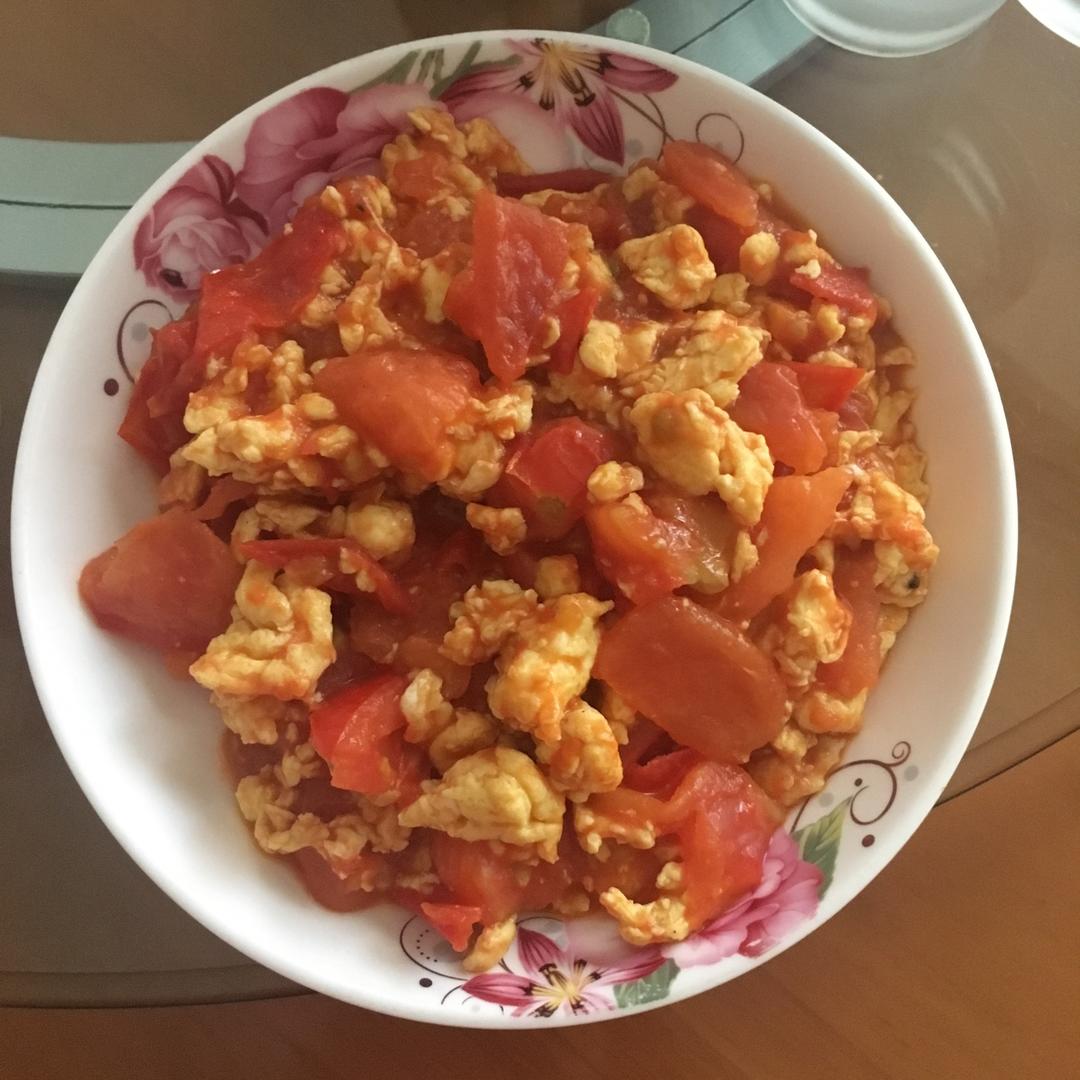西红柿炒鸡蛋