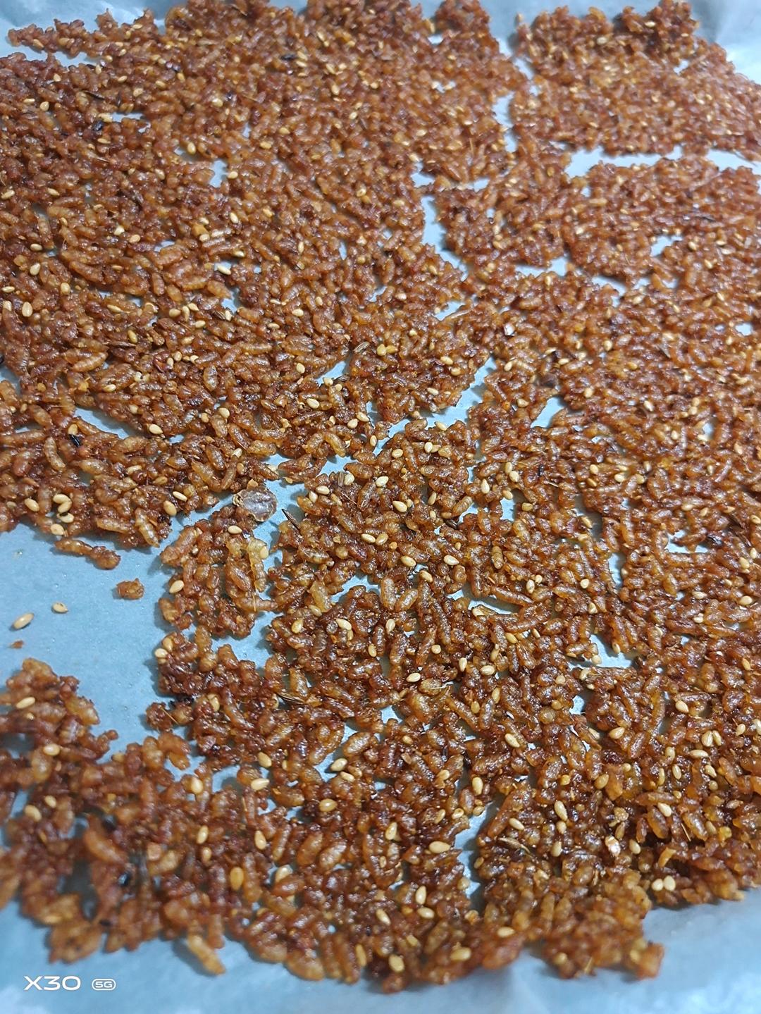 空气炸锅——椒盐大米锅巴