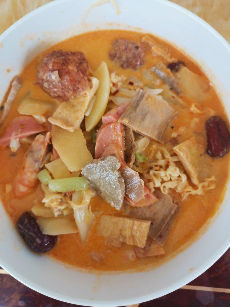 清理冰箱 家庭版 简易健康 自制麻辣烫