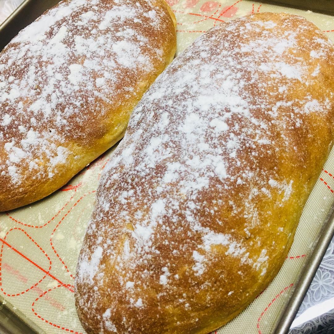 jie02m做的无油无糖全麦燕麦软欧面包