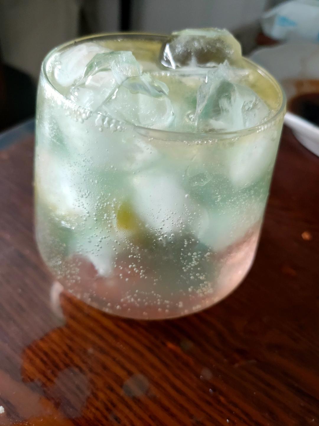 樱花之约～蓝调樱花鸡尾酒