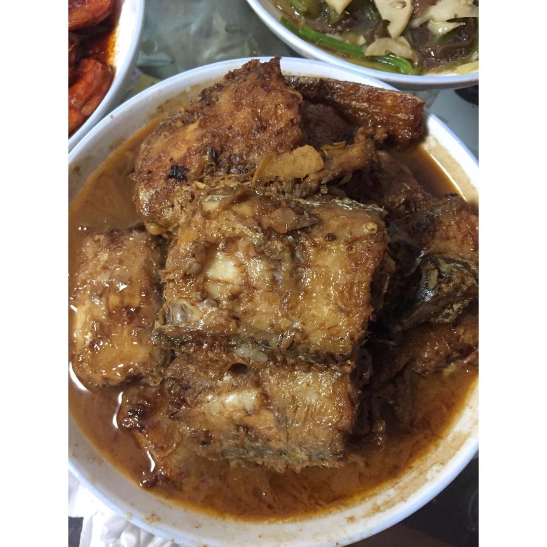 红烧带鱼