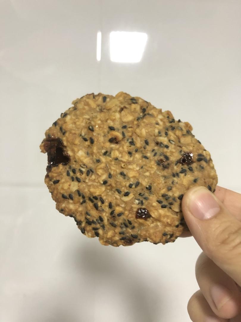 越嚼越香的代餐燕麦饼干！低糖咸甜口！超简单！