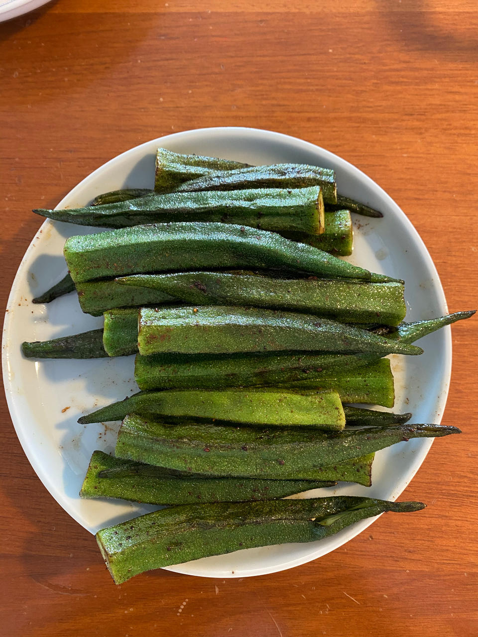 香煎秋葵