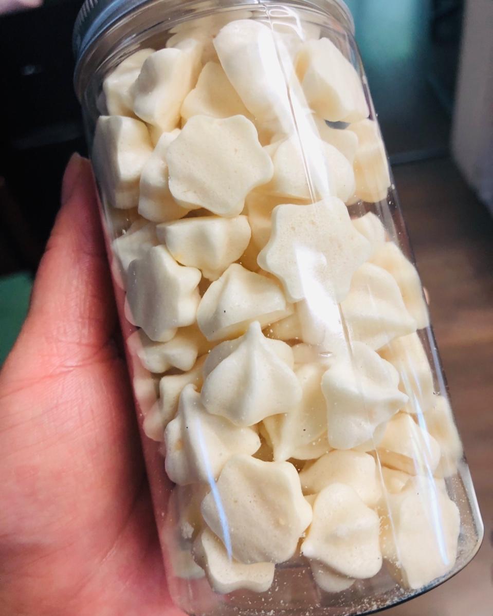 超级细腻立体的酸奶溶豆