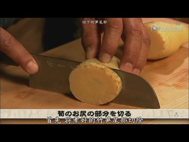 江户老菜谱第二种笋羹的做法 步骤3