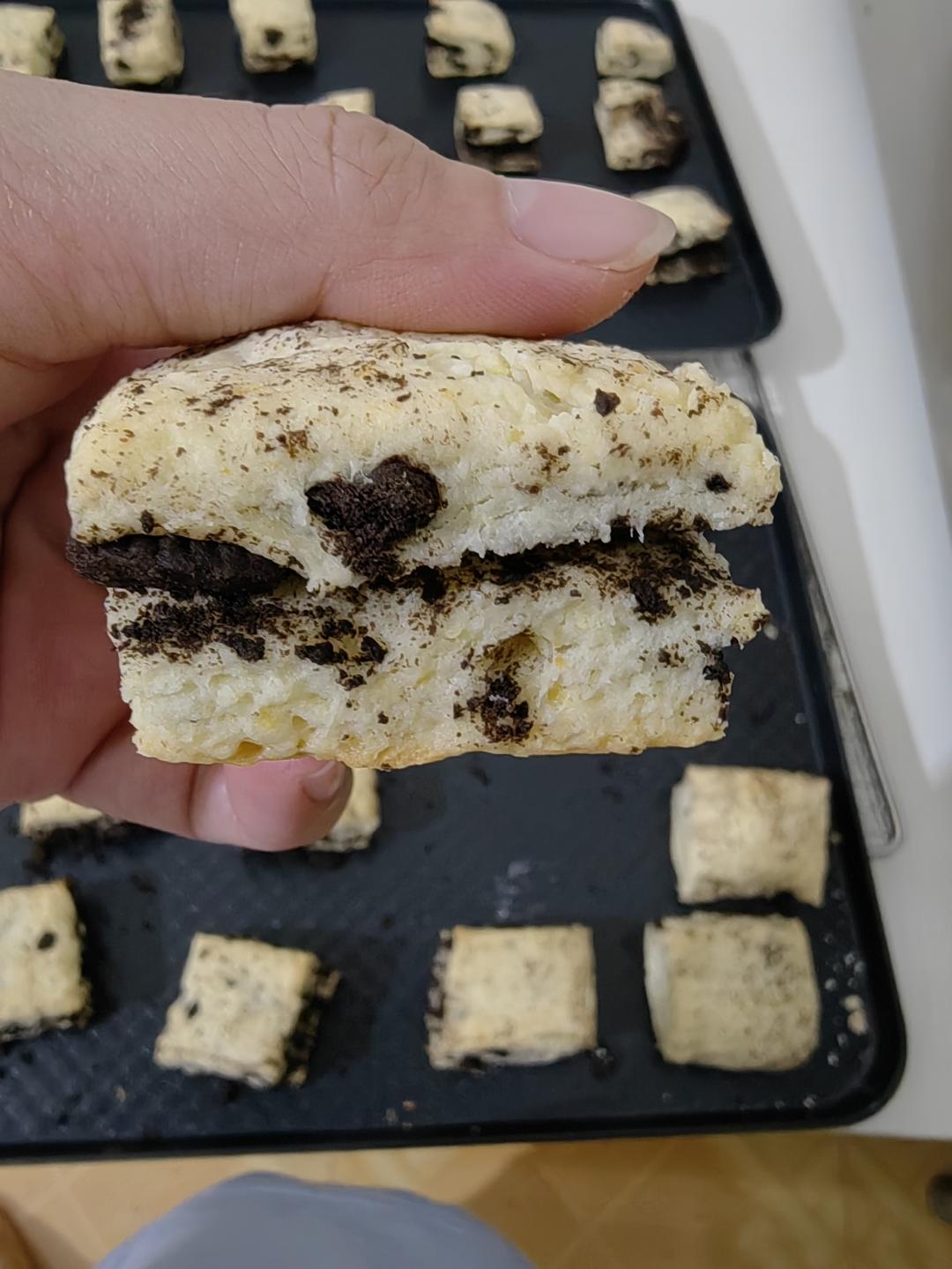 完美裂纹～百分百成功的超好吃奶香司康（禁止搬运）