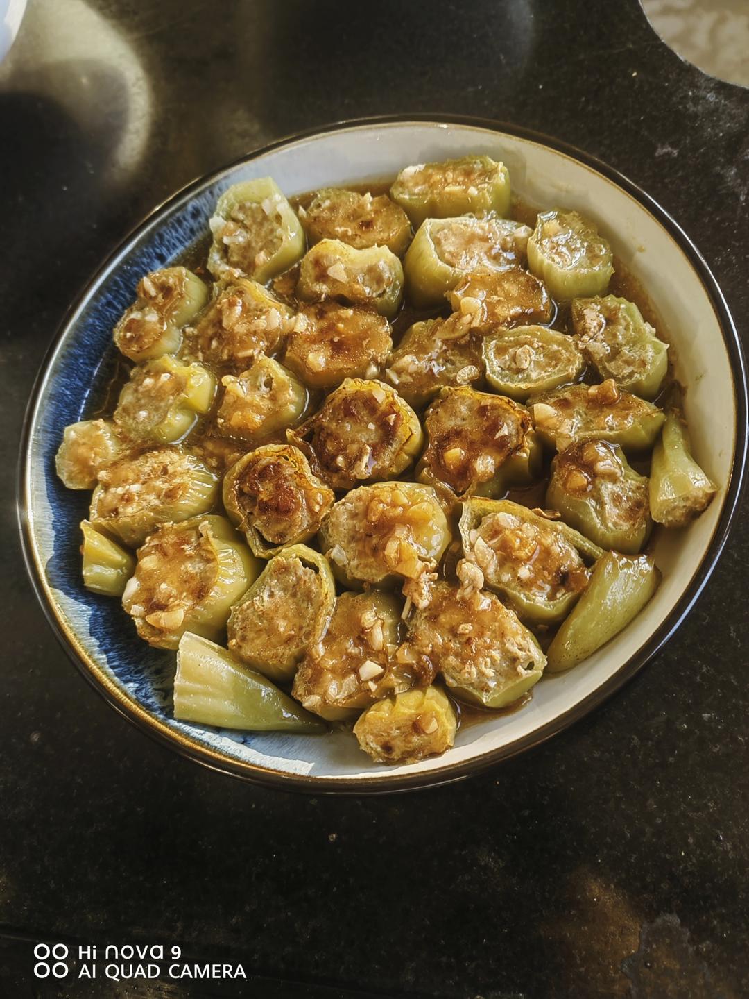 一口一个超过瘾——青椒酿肉