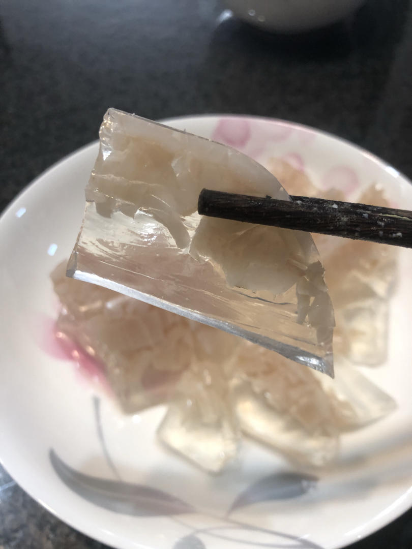 吃真正的胶原蛋白：水晶皮冻