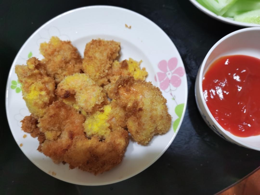 面包糠炸虾