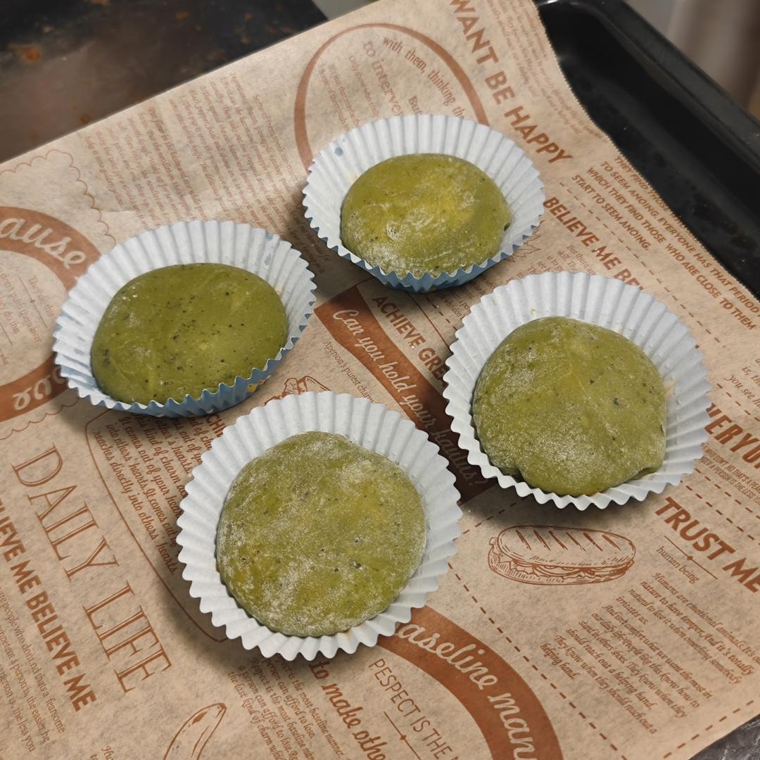 一次成功！抹茶奥利奥大福 有颜有料超好吃！